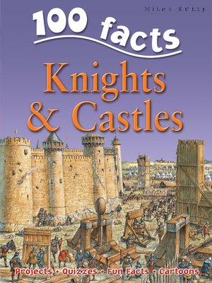cover image of 100 Facts Knights & Castles